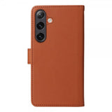 Betopnice Samsung Galaxy S24 Plus Etui Avtagbart Deksel 005 Brun
