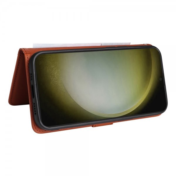 Betopnice Samsung Galaxy S24 Plus Etui Avtagbart Deksel 005 Brun