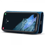 Dg.Ming Samsung Galaxy S24 Plus Etui Avtagbart Deksel Blå
