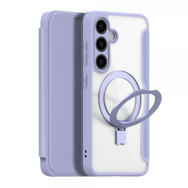 Dux Ducis Samsung Galaxy S24 Plus Etui Skin X Pro Series Kickstand MagSafe Lilla