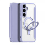 Dux Ducis Samsung Galaxy S24 Plus Etui Skin X Pro Series Kickstand MagSafe Lilla