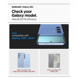 Spigen Samsung Galaxy S24 Plus/Galaxy S25 Plus Skjermbeskytter GLAS.tR EZ Fit Privacy 2-pakning