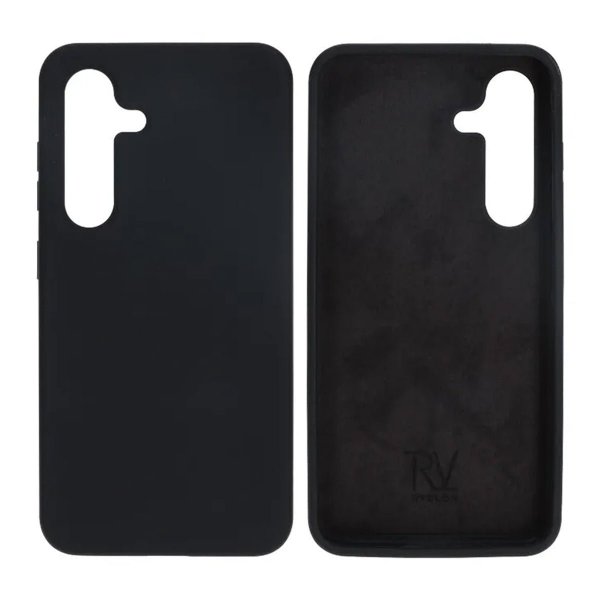 Rvelon Samsung Galaxy S24 Plus Deksel Silikon Svart