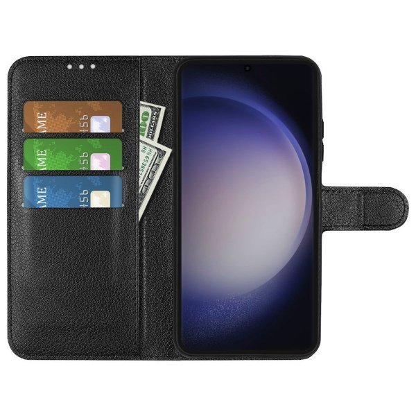 Samsung Galaxy S24 Plus Etui med Stativ Svart