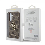 Guess Samsung Galaxy S24 Plus 4G Metal Logo Brun