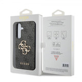 Guess Samsung Galaxy S24 Plus 4G Metal Logo Svart