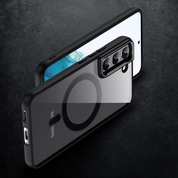 Samsung Galaxy S24 Plus Deksel Farget Kant MagSafe Svart