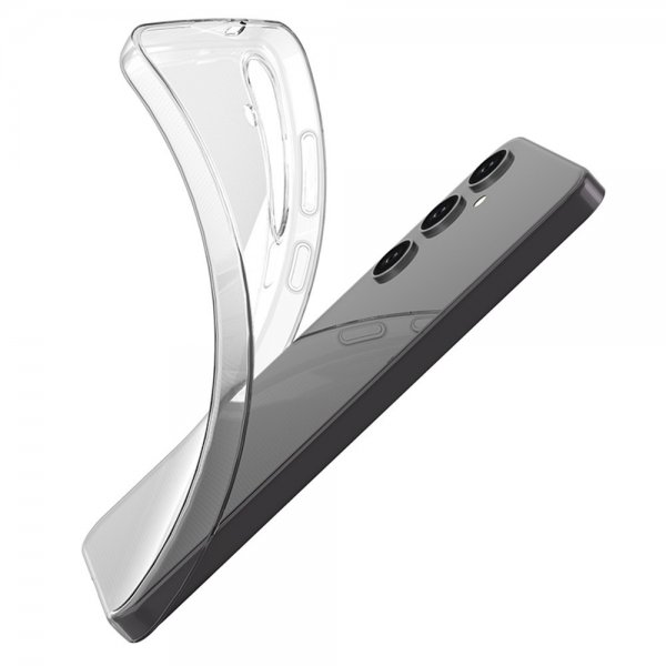 Nordic Covers Samsung Galaxy S24 Plus Deksel Feather Series Transparent