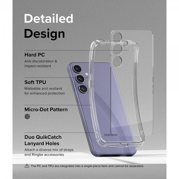 Ringke Samsung Galaxy S24 Plus Fusion Clear