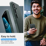 Spigen Samsung Galaxy S24 Plus Deksel Liquid Air Abyss Green