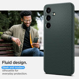 Spigen Samsung Galaxy S24 Plus Deksel Liquid Air Abyss Green