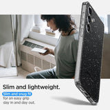 Spigen Samsung Galaxy S24 Plus Deksel Liquid Crystal Glitter Crystal Quartz