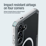 Nillkin Samsung Galaxy S24 Plus Deksel Nature Pro Series MagSafe Transparent