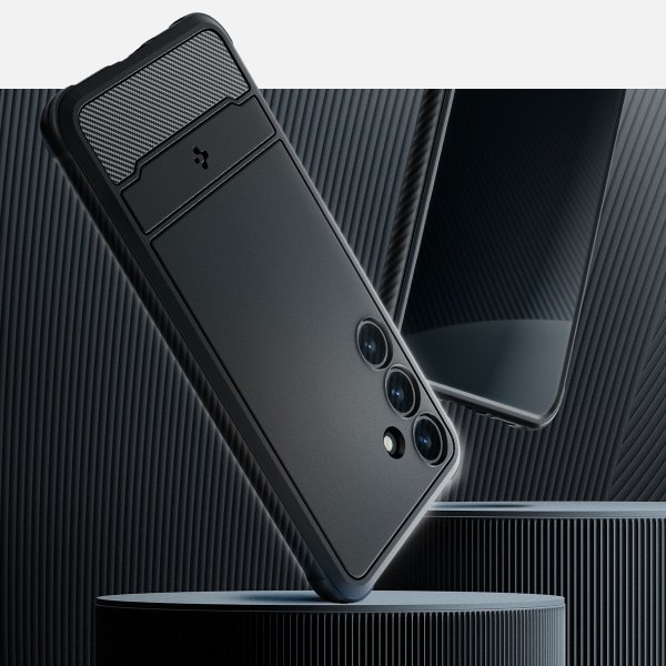 Spigen Samsung Galaxy S24 Plus Deksel Rugged Armor Matte Black