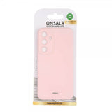 Onsala Samsung Galaxy S24 Plus Deksel Silikon Chalk Pink