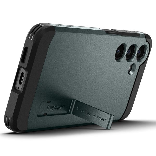 Spigen Samsung Galaxy S24 Plus Deksel Tough Armor Abyss Green