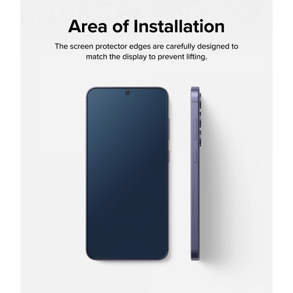 Ringke Samsung Galaxy S24 Plus Skjermbeskytter Easy Slide 2-pakning