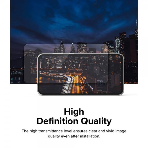 Ringke Samsung Galaxy S24 Plus Skjermbeskytter Easy Slide 2-pakning