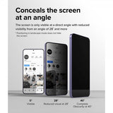 Ringke Samsung Galaxy S24 Plus Skjermbeskytter Easy Slide Privacy 2-pakning