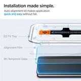 Spigen Samsung Galaxy S24 Plus/Galaxy S25 Plus Skjermbeskytter GLAS.tR EZ Fit 2-pakning