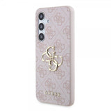 Guess Samsung Galaxy S24 4G Metal Logo Rosa