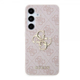 Guess Samsung Galaxy S24 4G Metal Logo Rosa