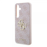 Guess Samsung Galaxy S24 4G Metal Logo Rosa