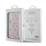 Guess Samsung Galaxy S24 4G Metal Logo Rosa