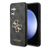 Guess Samsung Galaxy S24 4G Metal Logo Svart