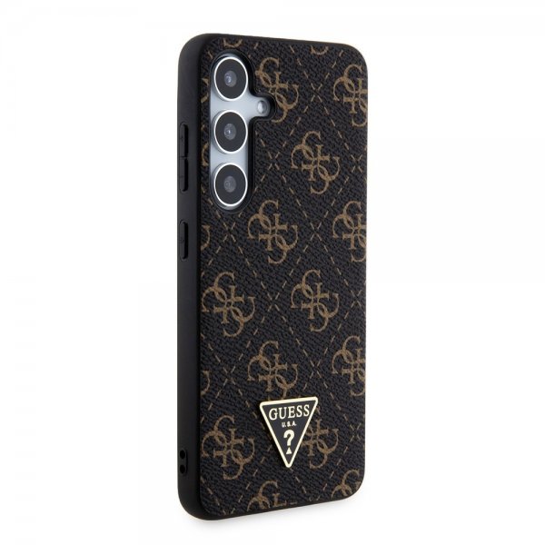 Guess Samsung Galaxy S24 4G Print Grained Svart