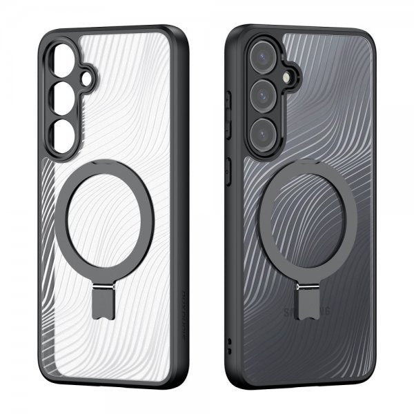 Dux Ducis Samsung Galaxy S24 Deksel Aimo Series MagSafe Kickstand Svart