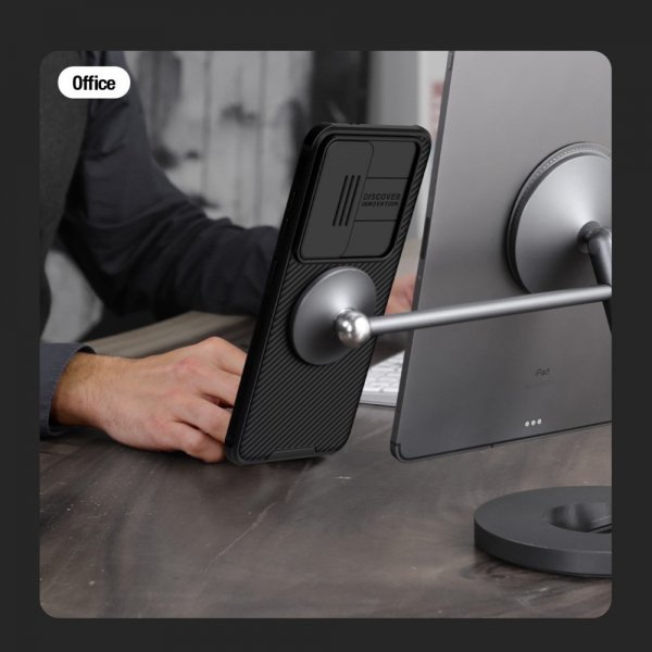 Nillkin Samsung Galaxy S24 Deksel CamShield Pro MagSafe Svart