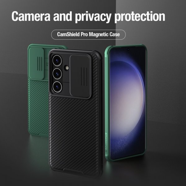 Nillkin Samsung Galaxy S24 Deksel CamShield Pro MagSafe Svart