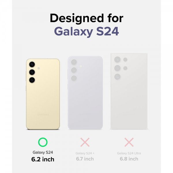Ringke Samsung Galaxy S24 Fusion Matte Clear