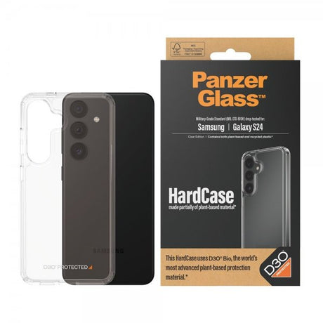 PanzerGlass Samsung Galaxy S24 Deksel HardCase D3O Transparent