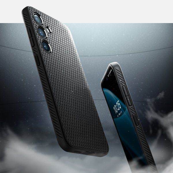 Spigen Samsung Galaxy S24 Deksel Liquid Air Matte Black