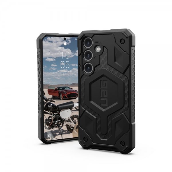 Urban Armor Gear (UAG) Samsung Galaxy S24 Deksel Monarch Carbon Fiber Svart
