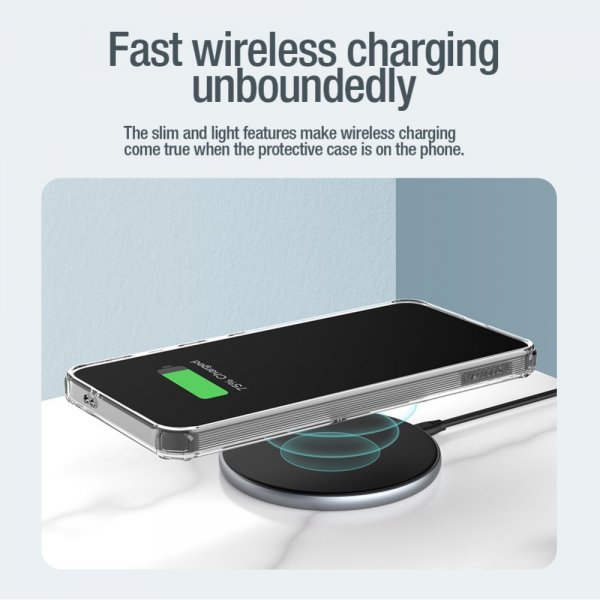 Nillkin Samsung Galaxy S24 Deksel Nature Pro Series MagSafe Transparent