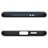 Spigen Samsung Galaxy S24 Deksel Slim Armor MagFit Metal Slate