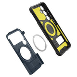 Spigen Samsung Galaxy S24 Deksel Slim Armor MagFit Metal Slate