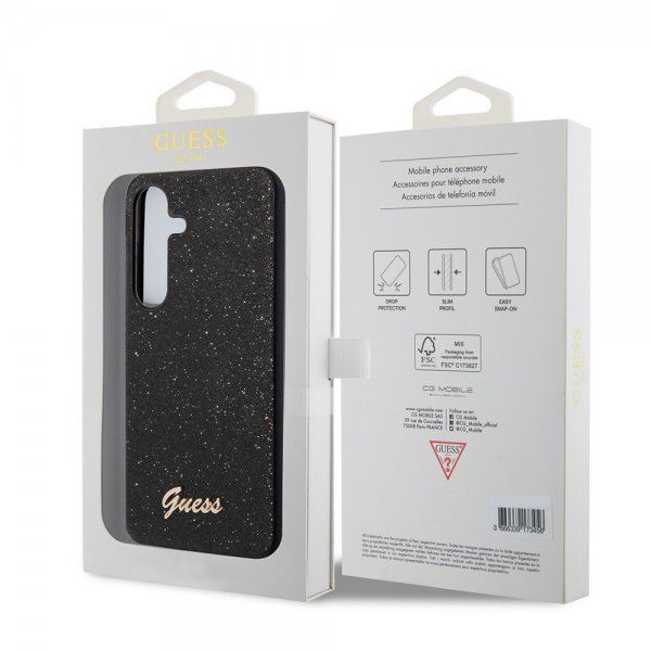 Guess Samsung Galaxy S24 Square Mirror Svart