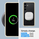 Spigen Samsung Galaxy S24 Deksel Ultra Hybrid Mute Beige