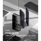 Ringke Samsung Galaxy S24 Skjermbeskytter Easy Slide Privacy 2-pakning