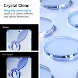 Spigen Samsung Galaxy S24/Galaxy S25 Skjermbeskytter GLAS.tR EZ Fit 2-pakning