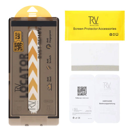 Rvelon Samsung Galaxy S24 Ultra Skjermbeskytter Monteringsramme Privacy