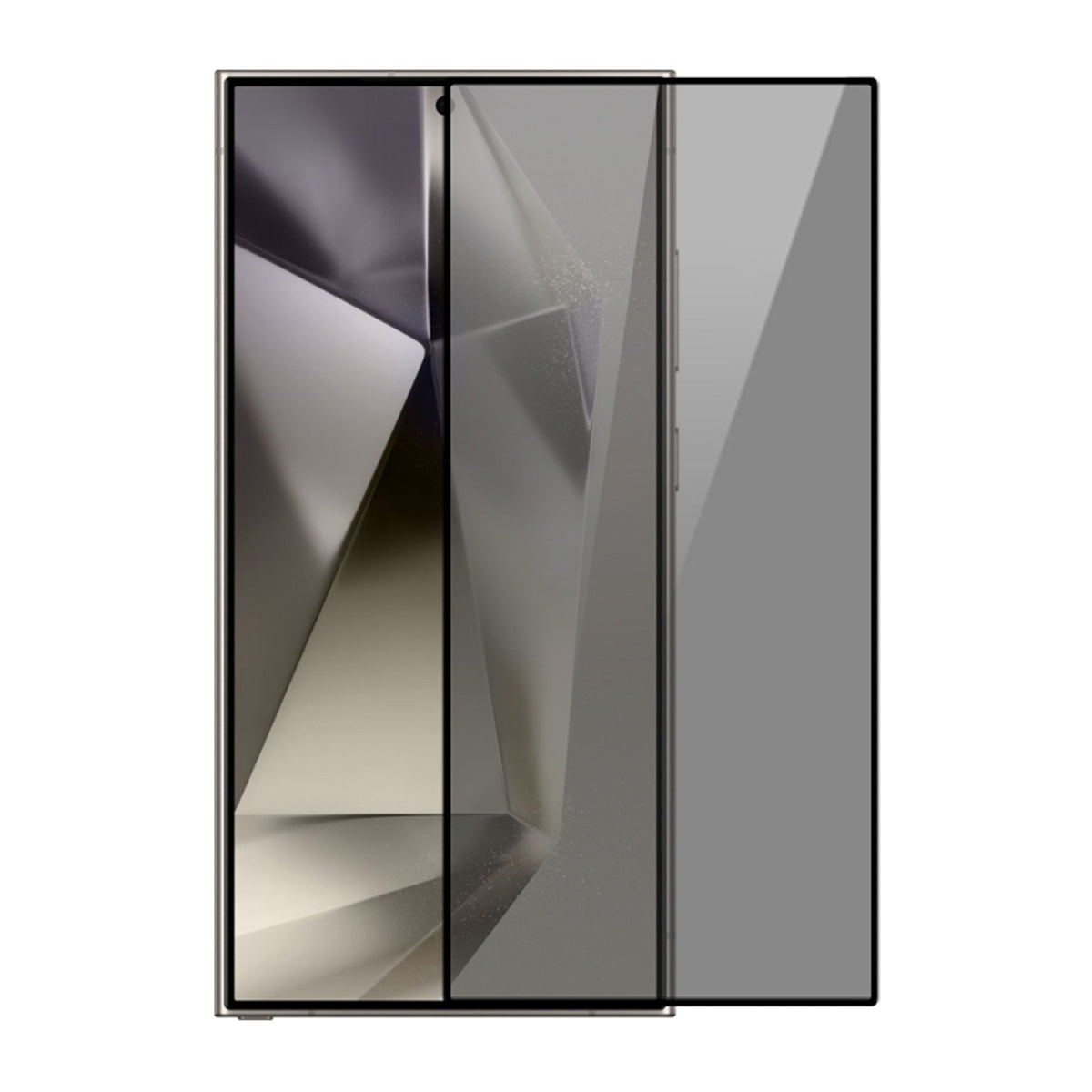 Rvelon Samsung Galaxy S24 Ultra Skjermbeskytter Monteringsramme Privacy