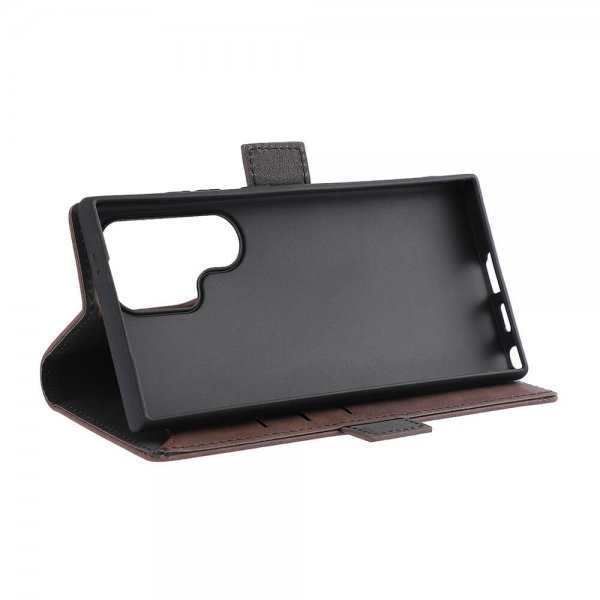 Gear Samsung Galaxy S24 Ultra Etui 3 Kortlomme  Brun