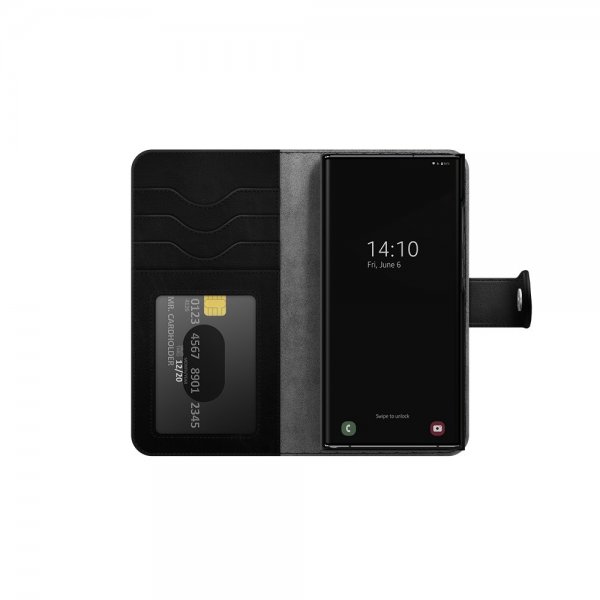 Ideal of Sweden Samsung Galaxy S24 Ultra Etui Magnet Wallet+ Svart