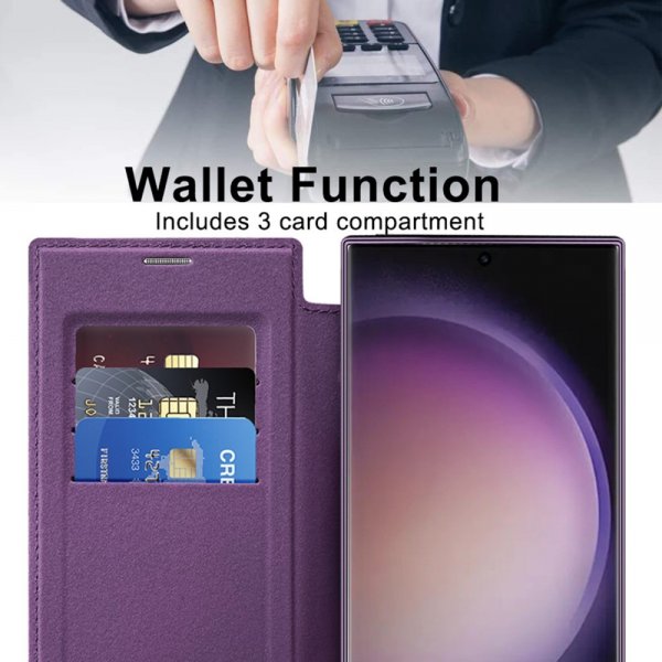 Samsung Galaxy S24 Ultra Etui MagSafe Lilla