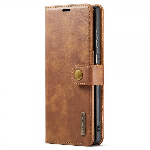 Dg.Ming Samsung Galaxy S24 Ultra Etui Avtagbart Deksel Brun